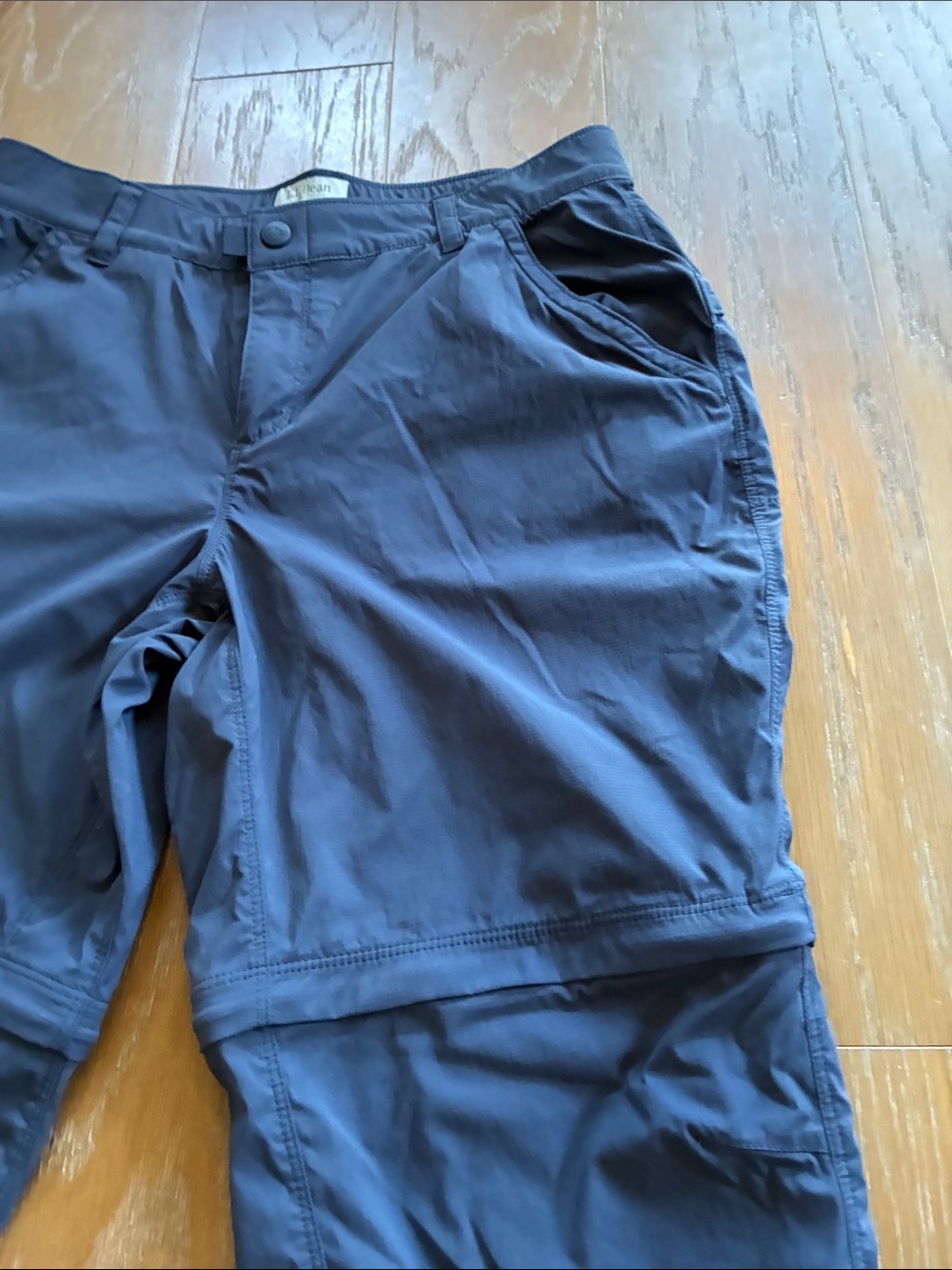 L.L. Bean Women's Cargo Pants in Navy - Picture 5 of 13